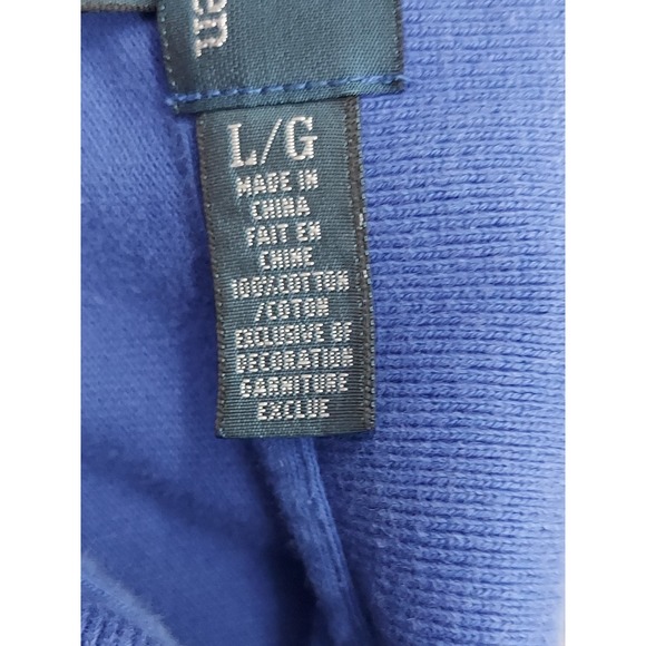 Vtg Polo Ralph Lauren Shirt Mens Large Green Blue Pique Pony golf Lot of 2 - Picture 16 of 16